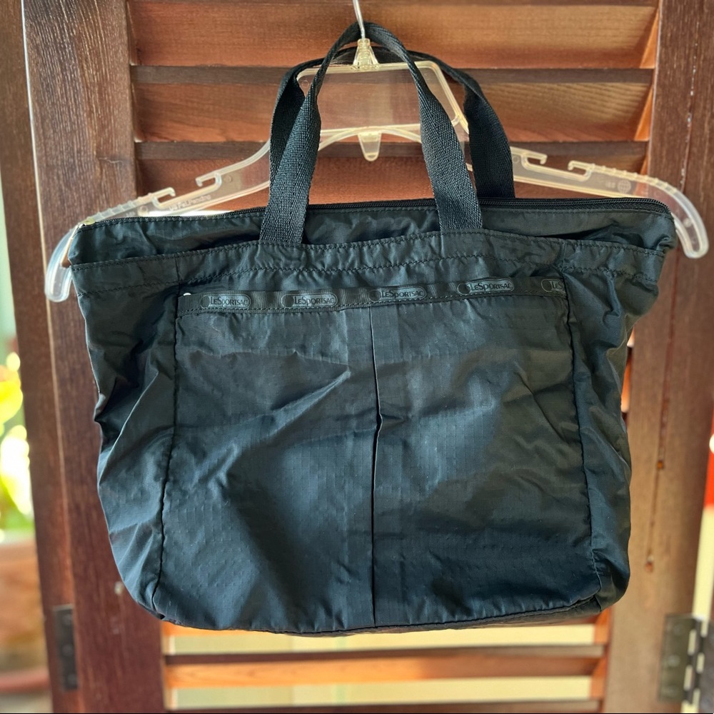 Black LeSportSac bag